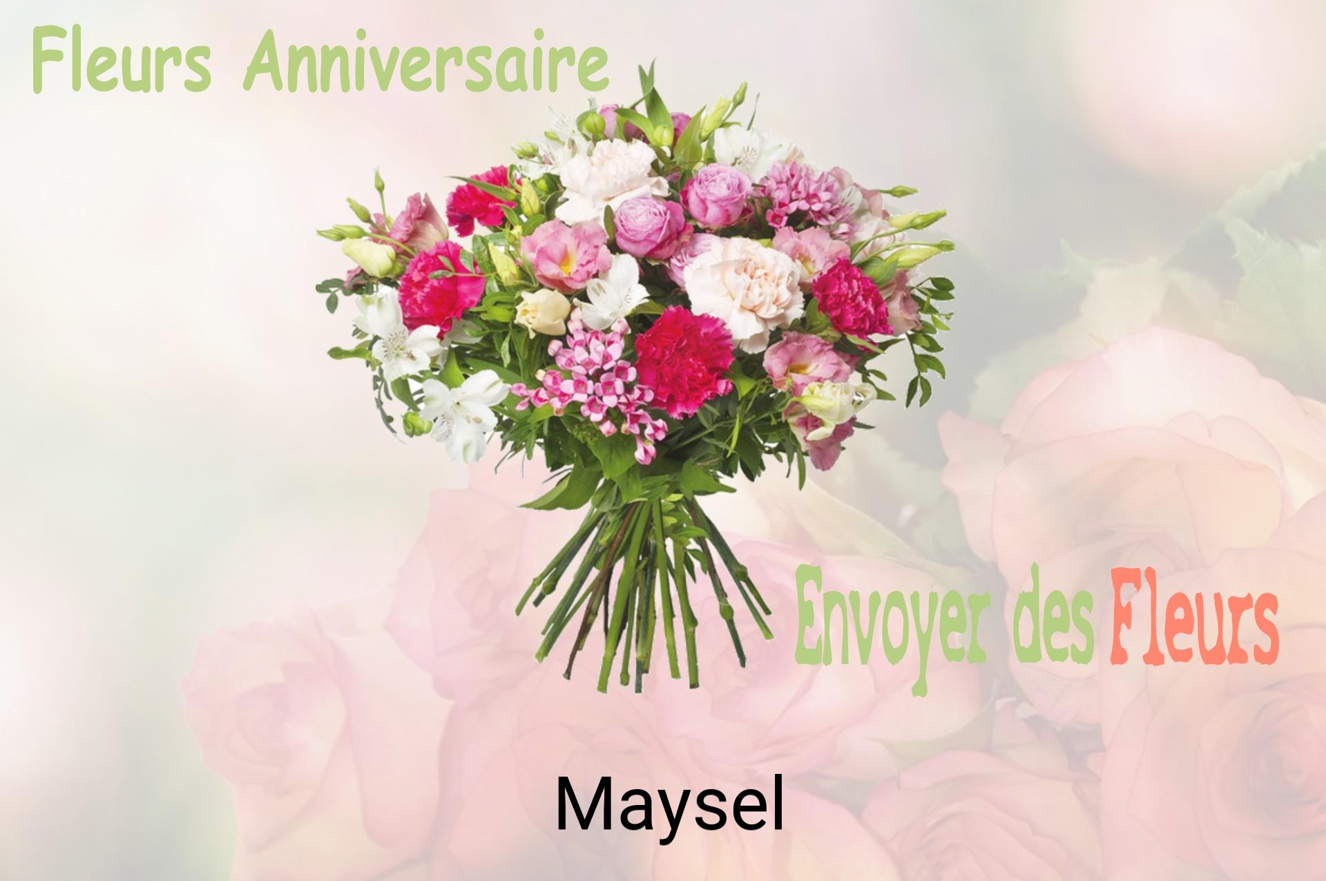 Bouquet de fleurs d’anniversaire livré à Maysel